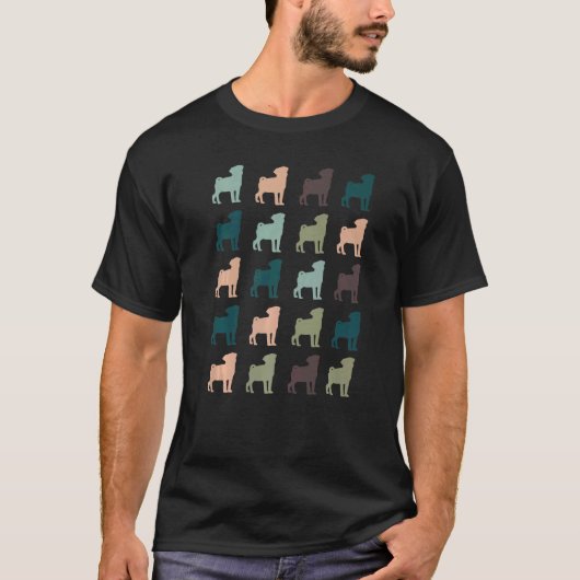 Mops T-Shirt (Vorderseite)