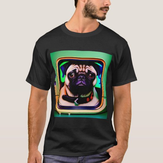 Mops T-Shirt (Vorderseite)