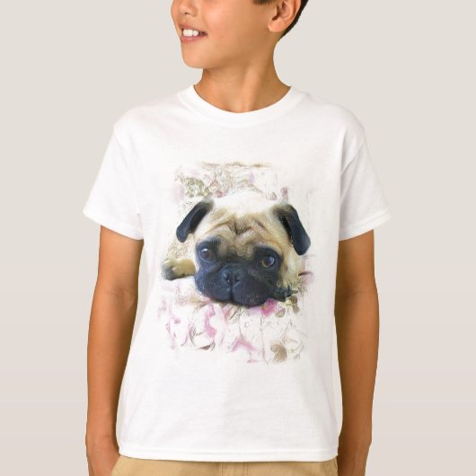 Mops T-Shirt (Vorderseite)