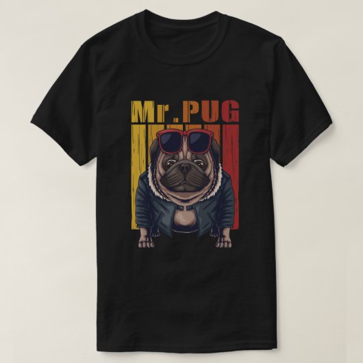 Mops T-Shirt (Design vorne)