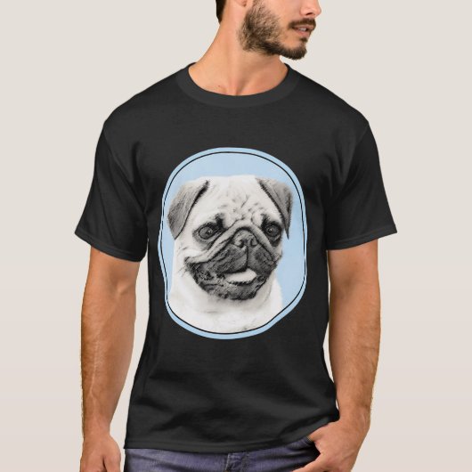 Mops T-Shirt (Vorderseite)