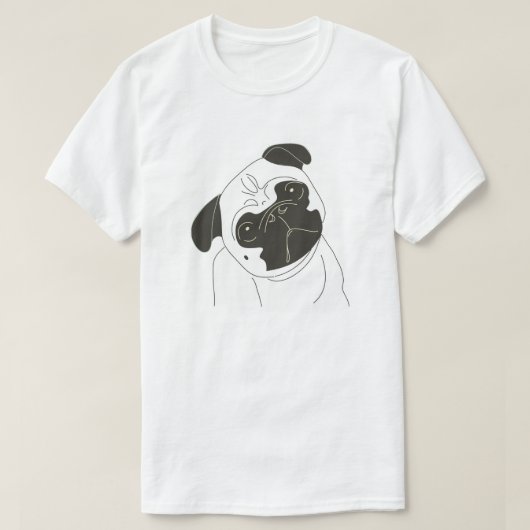 Mops T-Shirt (Design vorne)