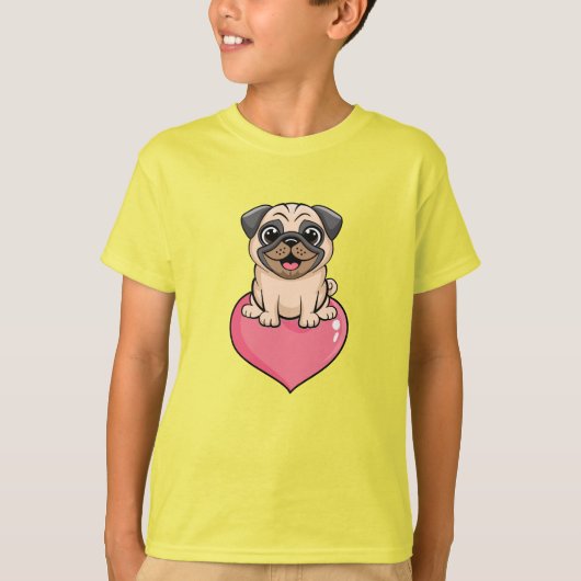 Mops T-Shirt (Vorderseite)