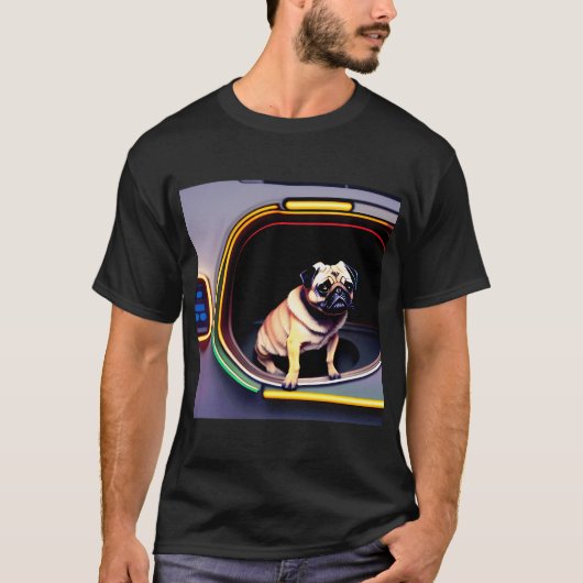 Mops T-Shirt (Vorderseite)