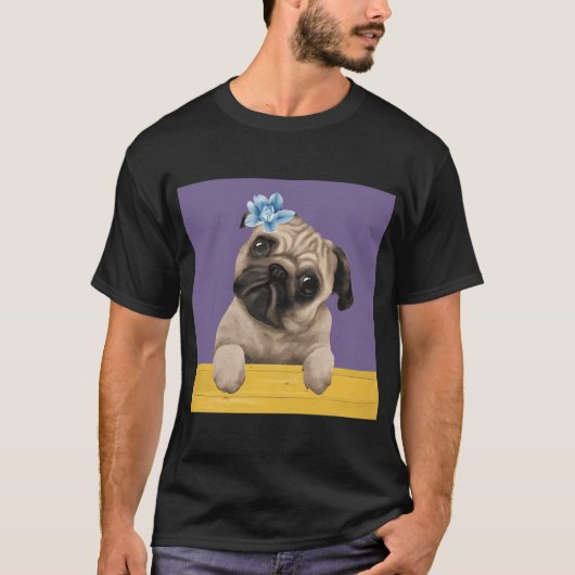 Mops T-Shirt (Vorderseite)