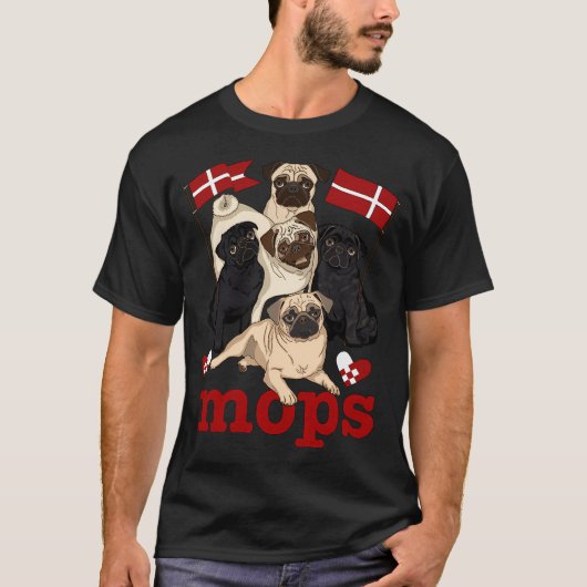 MOPS! T-Shirt (Vorderseite)