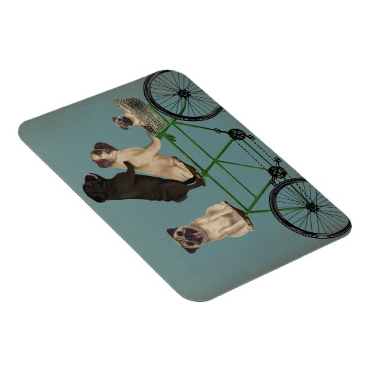 Mops Tandem Magnet (Rechte Seite)