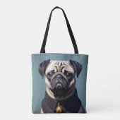 Mops Tasche (Rückseite)