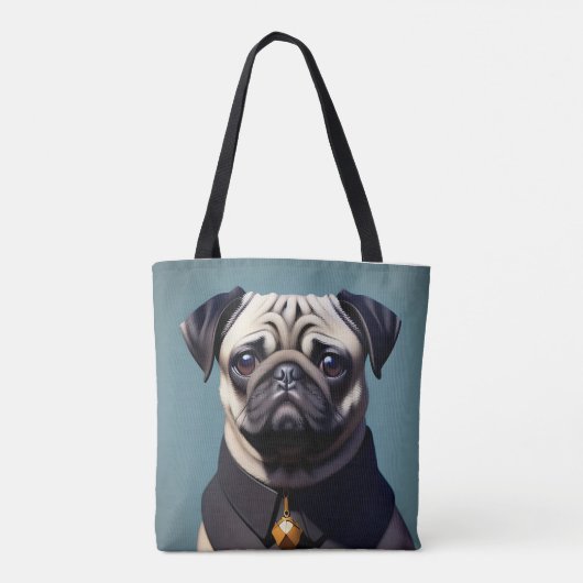 Mops Tasche (Rückseite)