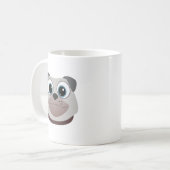 Mops Tasse (Vorderseite Links)