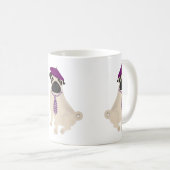 Mops Tasse (VorderseiteRechts)