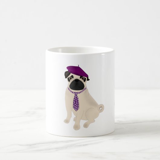 Mops Tasse (Mittel)