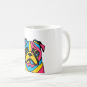 Mops Tasse (VorderseiteRechts)