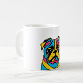 Mops Tasse (Vorderseite Links)