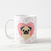 Mops-Tasse Kaffeetasse (Links)