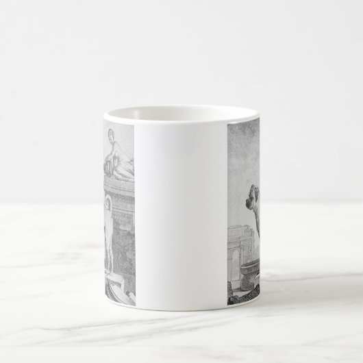 Mops-Tasse Kaffeetasse (Mittel)
