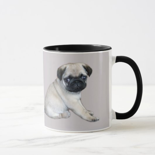Mops-Tasse Tasse (Rechts)