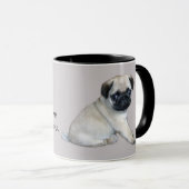Mops-Tasse Tasse (VorderseiteRechts)