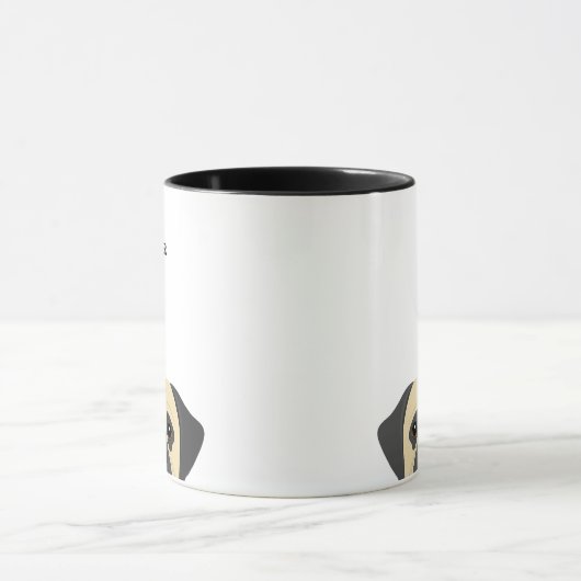 Mops-Tasse Tasse (Zentrum)