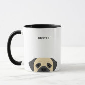 Mops-Tasse Tasse (Links)