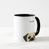 Mops-Tasse Tasse (VorderseiteRechts)