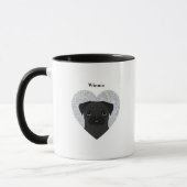 Mops-Tasse Tasse (Links)