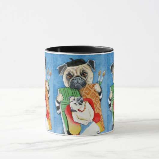 Mops-Tasse Tasse (Zentrum)