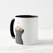 Mops-Tasse Tasse (Vorderseite Links)