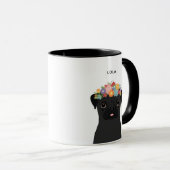 Mops-Tasse Tasse (VorderseiteRechts)