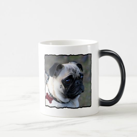 Mops-Tasse Verwandlungstasse (Rechts)