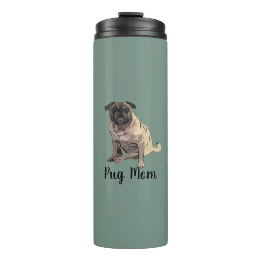Mops Thermosbecher (Vorderseite)