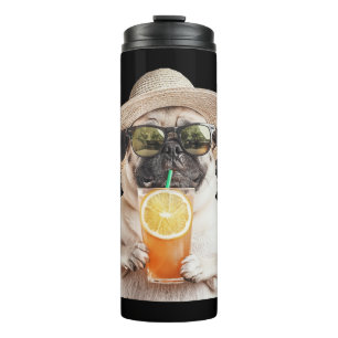 Mops Thermosbecher