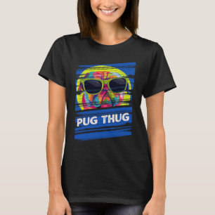 Mops Thug Dutch Bulldog Animal Puff Mops Owner Ani T-Shirt