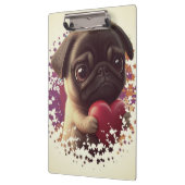 Mops, Tier, Natur Klemmbrett (Links)
