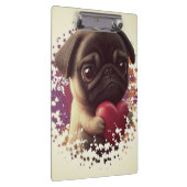 Mops, Tier, Natur Klemmbrett (Rechts)