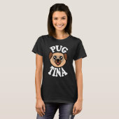 Mops Tina T-Shirt (Vorne ganz)