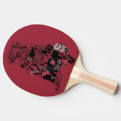 Mops Tischtennis Schläger (Seitenansicht)