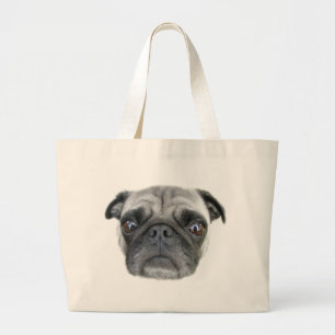 Mops Tote Bag Jumbo Stoffbeutel