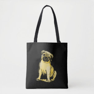 Mops Tote Bag Tasche