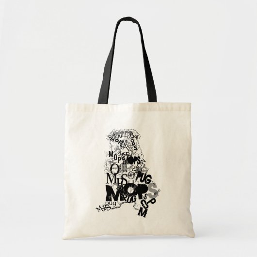 Mops Tragetasche (Vorne)
