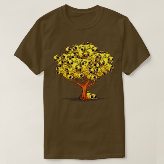 Mops Tree T-Shirt (Design vorne)
