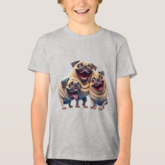 MOPS Tri-Blend SHIRT (Vorderseite)