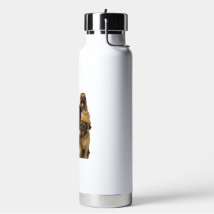 Mops Trinkflasche