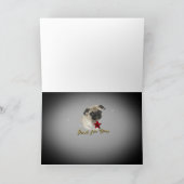 Mops-Trio-Sankt Karte (Innenseite)