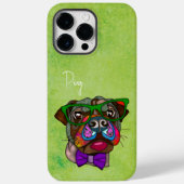 Mops Ugly Face Case-Mate iPhone Case (Rückseite)