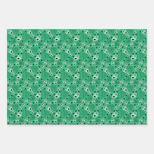 Mops-Umschlagpapier Geschenkpapier Set (Vorderseite 2)