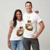 Mops und Bento T-Shirt (Unisex)