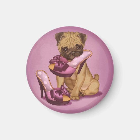 Mops- und Bugschuhe Magnet (Vorne)