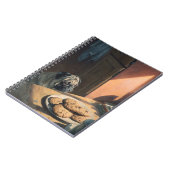 Mops und Cookies SpiralNotebook Notizblock (Linke Seite)