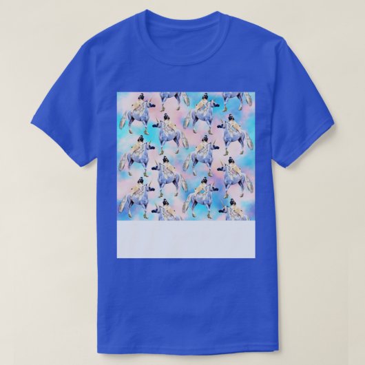 Mops und Einhörner T-Shirt (Design vorne)